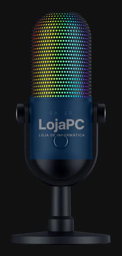 Razer Microfone Seiren V3 Chroma 32‑bit DSP - Black
