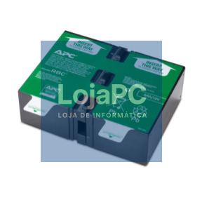 APC Replacement Battery Cartridge 124 UPS battery 1 x battery lead acid