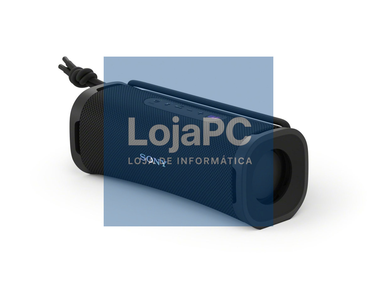 Sony SRS-ULT10B - Coluna BT portátil, até 12h de autonomia da bateria, com um modo de potenciação de graves, submergível até 1m e resistente a impactos. Cor: preto.