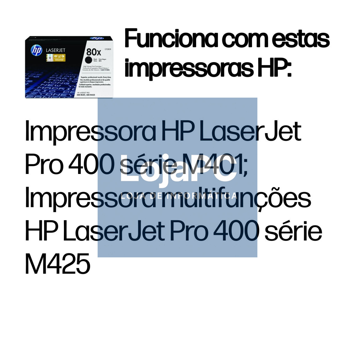 HP 80X original Toner cartridge CF280X black high capacity 6.900 pages 1-pack