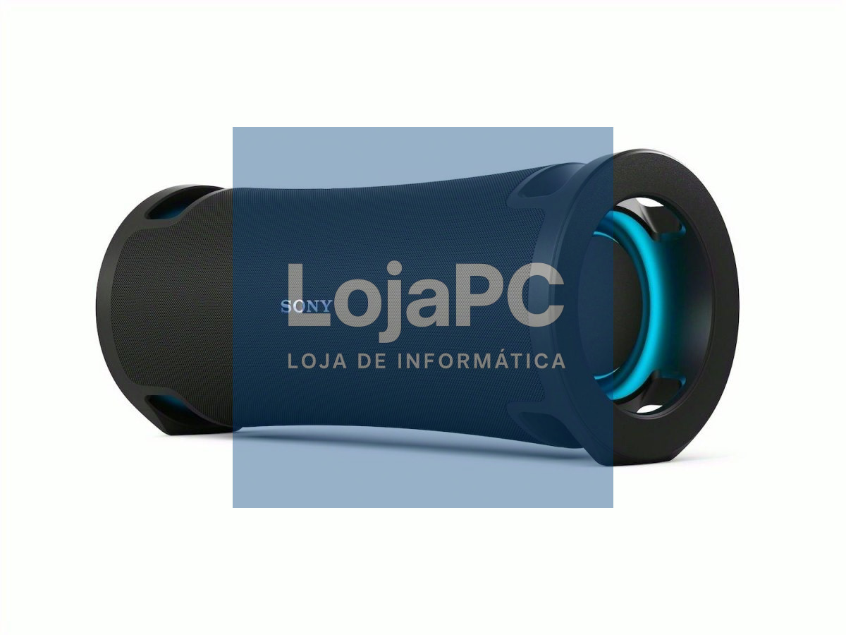 Sony SRS-ULT70B - Coluna BT portátil, até 30h de autonomia da bateria e carregamento rápido, ligação multiponto, iluminação lateral e dois modos de potenciação de graves ULT. Cor: preto.
