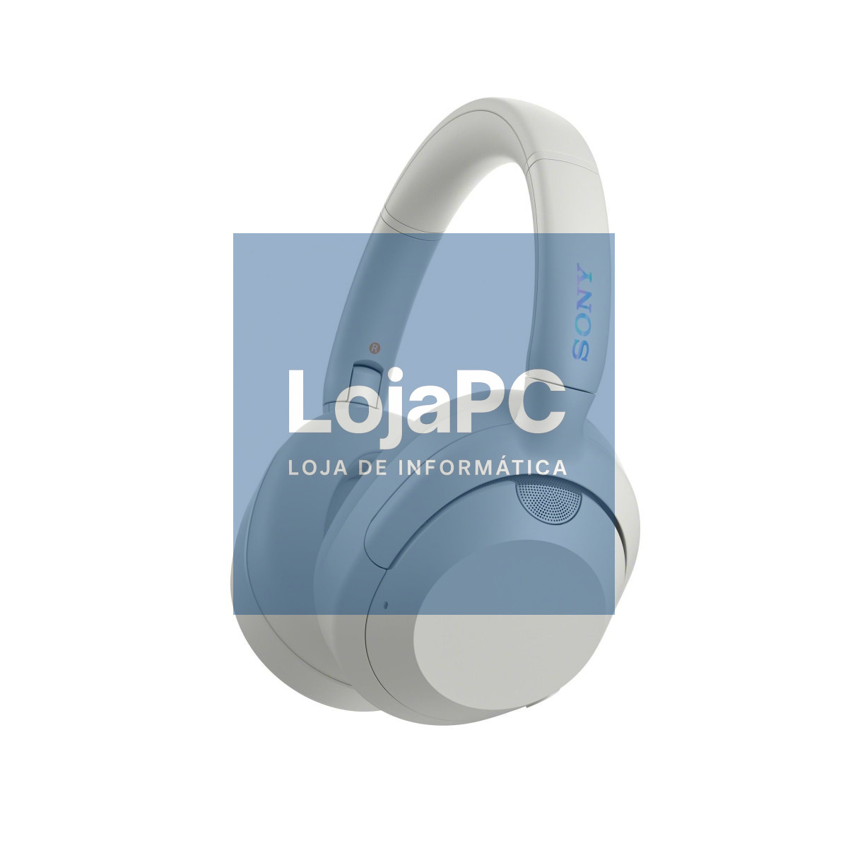 Sony WH-ULT900NW - Auscultadores Headband BT com NC ativo, até 30h de autonomia da bateria e carregamento rápido, dois modos de potenciação de graves ULT e ligação multiponto. Cor: branco.