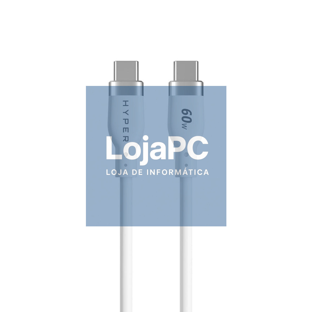 Targus Charging Cable - 1.5m Silicone USB-C to USB-C 60W - White