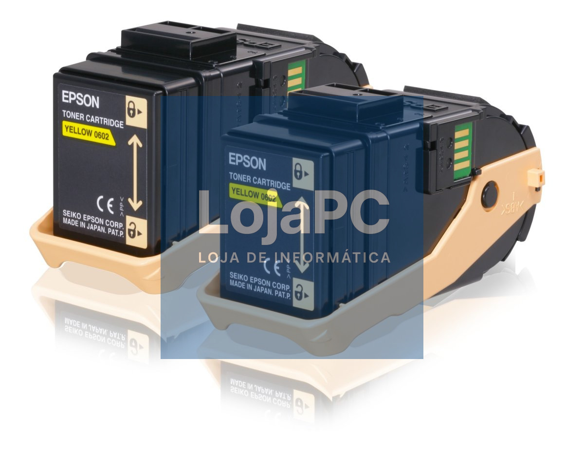 EPSON AL-C9300N toner cartridge yellow standard capacity 2 x 7.500 pages 2-pack