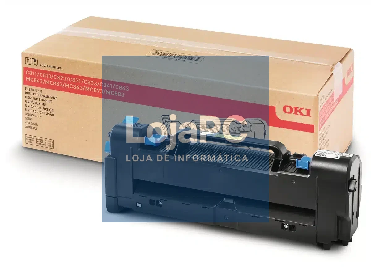 Unidade Fusora OKI 100k - C8x1/C8x3/MC8x3/ES84x1/ES8433/ES84x3