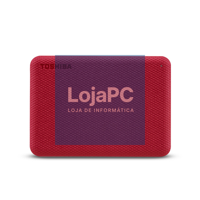 Toshiba Disco Externo Toshiba 2.5" 1TB CANVIO ADVANCE Red