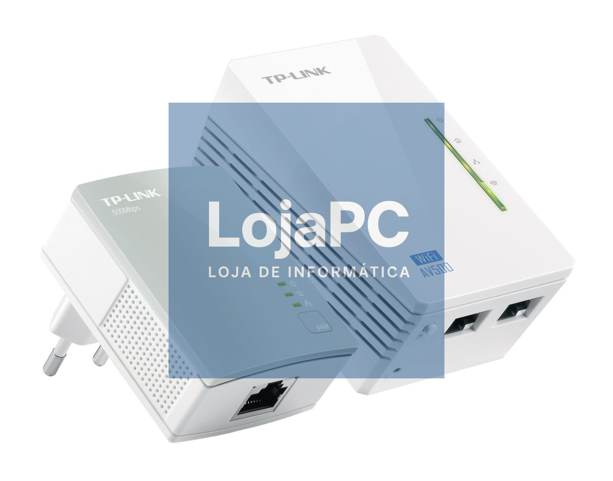 TP-Link 300Mbps Wireless N Powerline ExtenderKIT, including 1 TL-WPA4220 and 1 TL-PA4010, 500Mbps Powerline datarate, Plug and Play, 2 fast ethernet ports, Support Multiple IPTV Streams