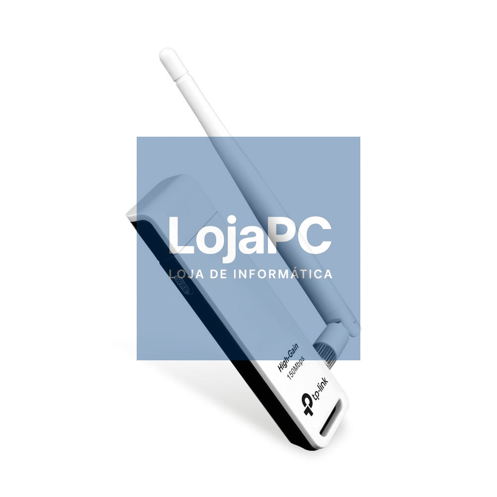 TP-Link 150MBIT Wlan USB High-Gain-Stick, Realtek Chip C/ Antena Destacável