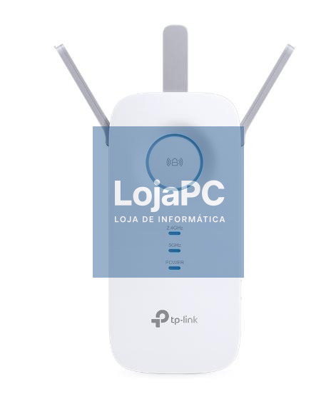 TP-Link AC1750 Dual Band Wireless Wall Plugged Range Extender, Qualcomm, 1300Mbps at 5Ghz + 450Mbps at 2.4Ghz, 802.11ac/a/b/g/n, 1 10/100/1000M LAN, Ranger Extender button, Range extender mode, with