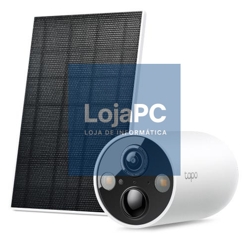 TP-Link Solar-Powered Security Camera Kit - 2K QHD (2560x1440), 2.4 GHz, 10000mAh rechargeable lithium-ion battery, Solar panel (5.2V, 2.5W)