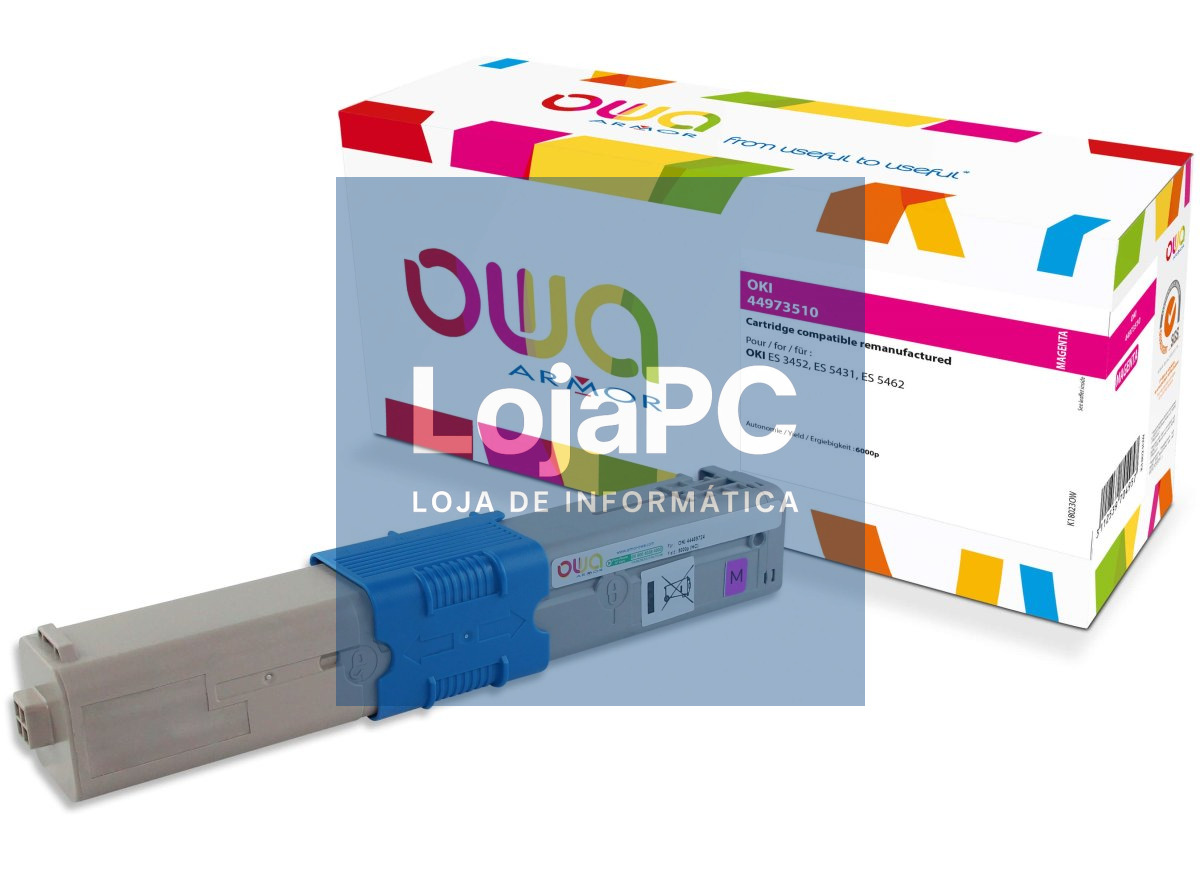 Toner OKI Magenta 6k - ES5431/ES3452MFP/ES5462MFP