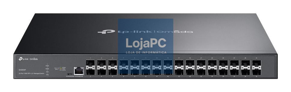 TP-Link - OMADA Omada 32-Port 10GE SFP+ L2+ Managed Switch