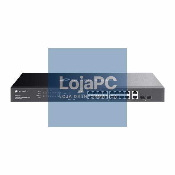 TP-Link - OMADA Omada 20-Port Gigabit Easy Managed Switch with 16-Port PoE+