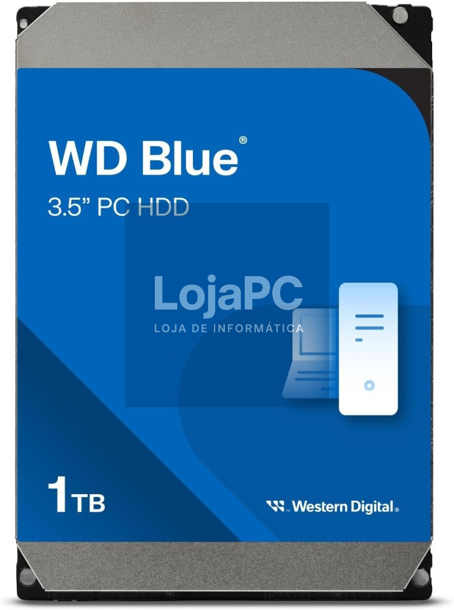 WD Blue 1TB 7200rpm SATA 6Gb/s 64MB 3.5inch Desktop Bulk