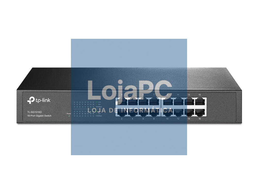 TP-Link - OMADA 16-port Gigabit Desktop/Rackmount Switch