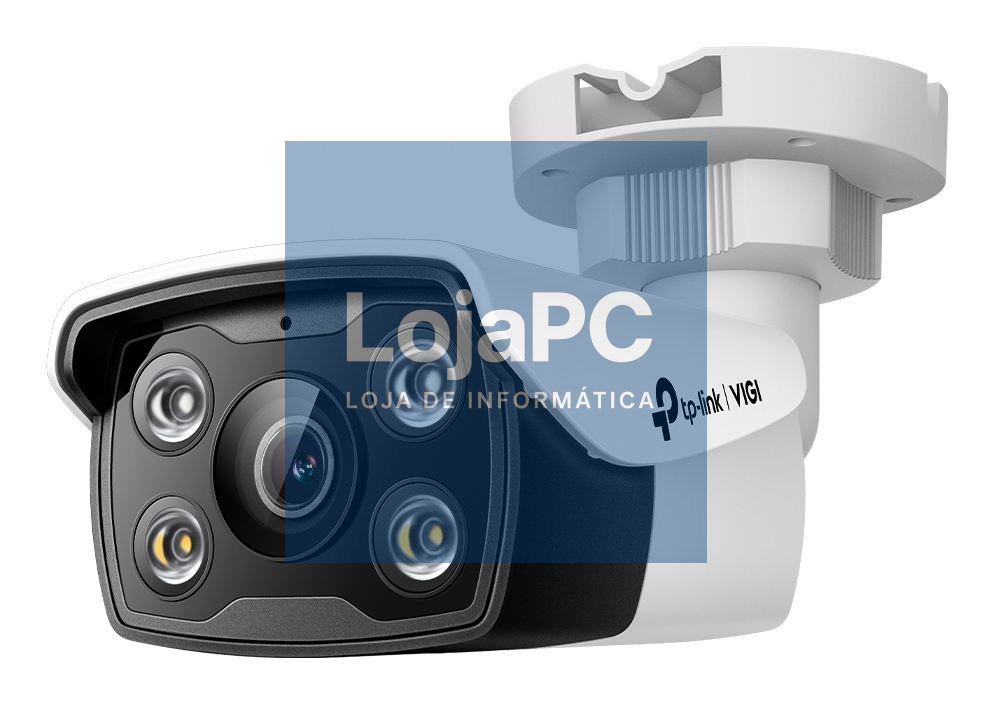 TP-Link - VIGI VIGI C350(2.8mm), 5MP Full-Color Bullet Network Camera
