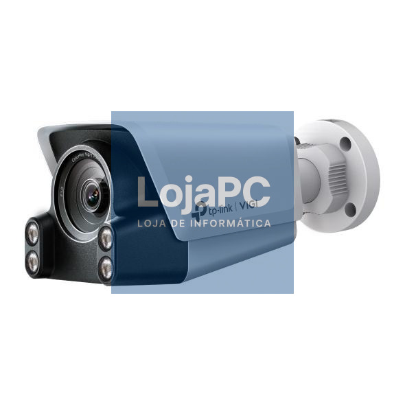 TP-Link - VIGI VIGI C340S(4mm), VIGI 4MP Outdoor ColorPro Night Vision Bullet Network Camera