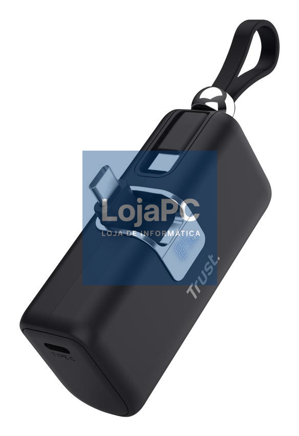 Trust PACTO 5000 PD Pocket Powerbank - Black