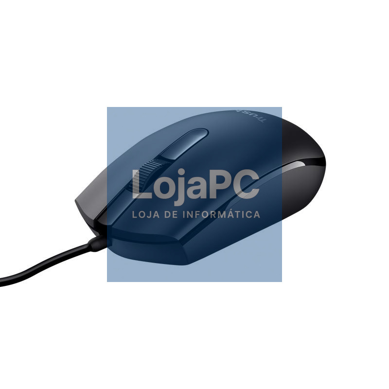 Trust TM-101 Rato ECO c/ fios - Preto
