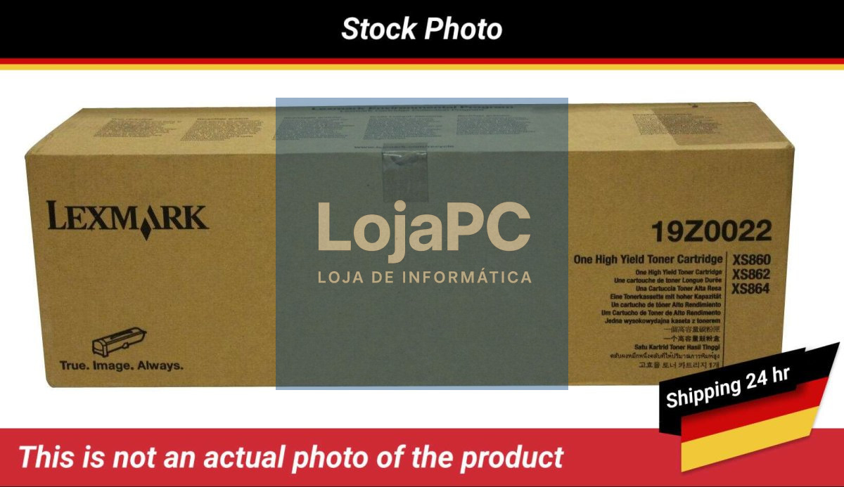 LEXMARK XS86x toner black standard capacity 35.000 pages 1-pack