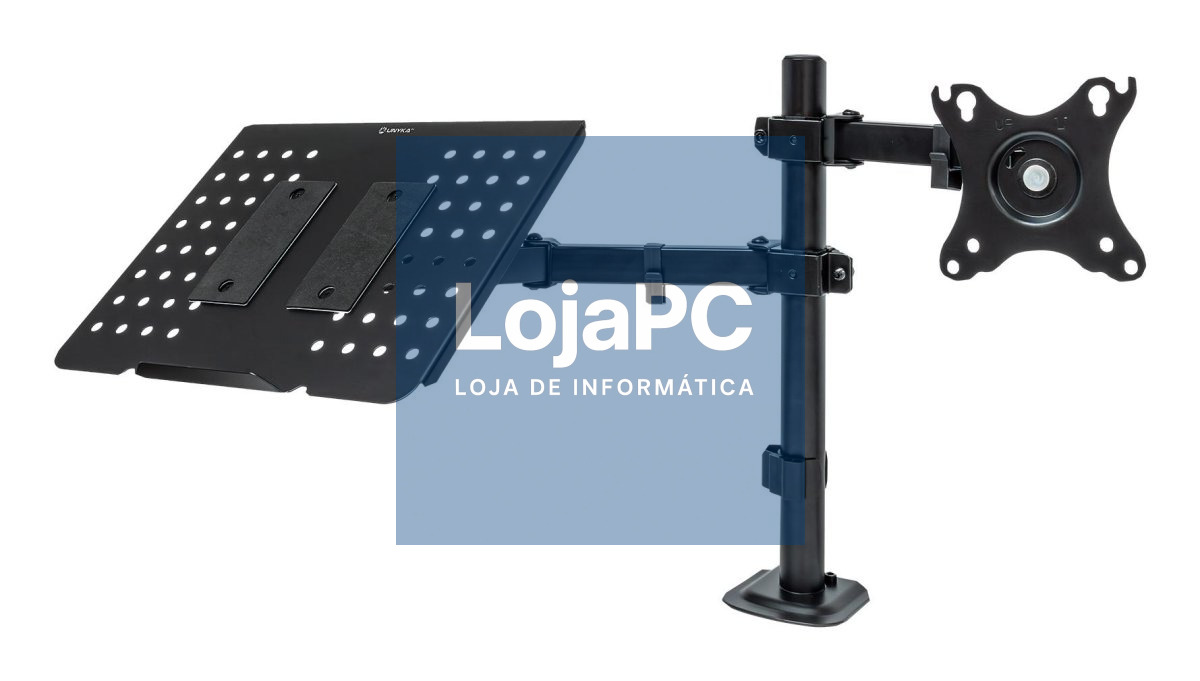 UNYKAch UK1420 Suporte universal para monitor c/ base para portátil 13"-32"