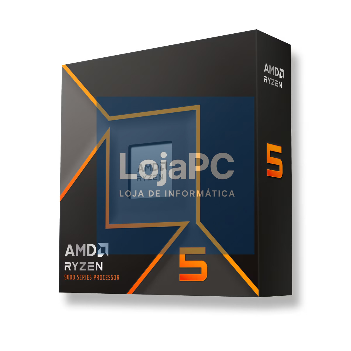 AMD Ryzen 5 9600X 6/12T (3.9GHZ/5.4GHZ,38MB,65W,AM5) BOX, with Radeon Graphics - sem cooler