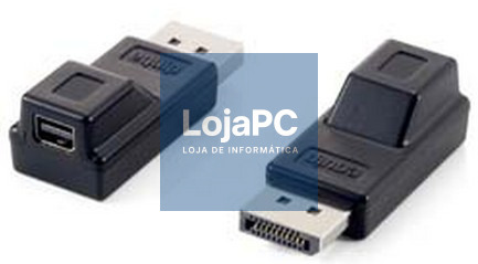 Equip Display Port to miniDisplayPort Adapter M/F - preto