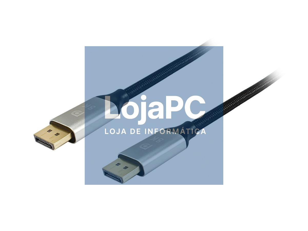 Equip DisplayPort 1.4 Premium Cable, M/M, 2.0m, 8K/60Hz, Aluminum shell