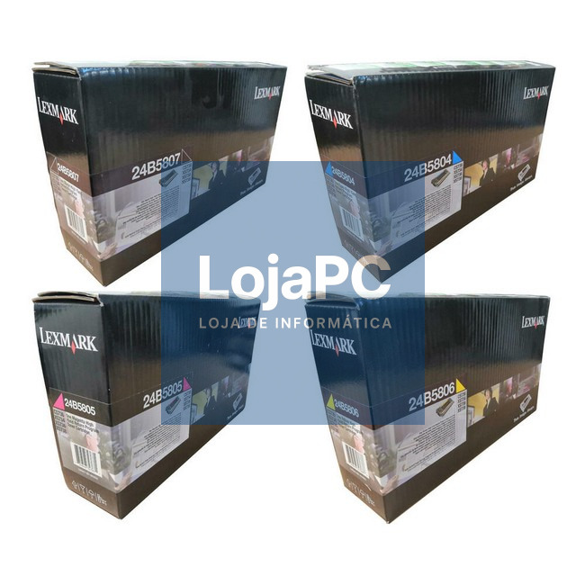 LEXMARK XS734de CS736dn XS736de toner yellow standard capacity 10.000 pages Return Programme