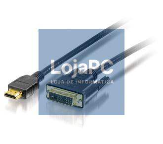 Equip Adaptador HDMI para DVI - M/M Preto (3 m)
