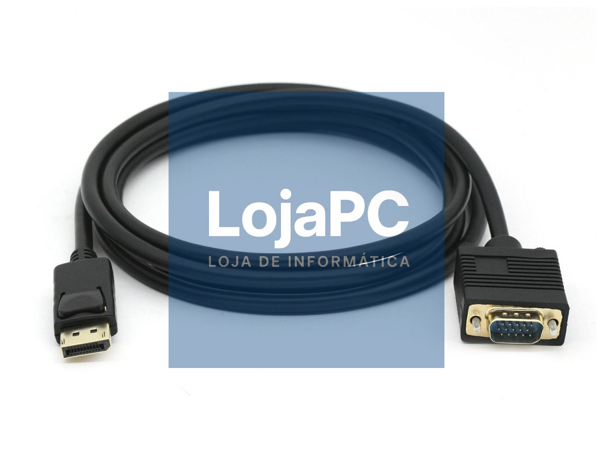 Equip DisplayPort Male to VGA (HD15) Male Cable, 2.0m
