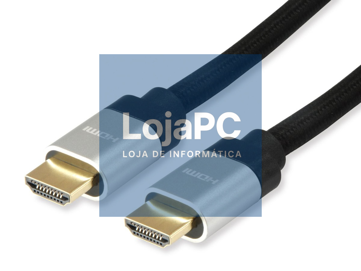 Equip HDMI 2.1 Ultra High Speed Cable, 1M, Black, 8K/60HZ