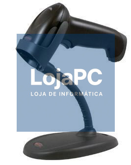 Honeywell Metrologic Scanner Laser Voyager 1250g USB Preto c/Suporte