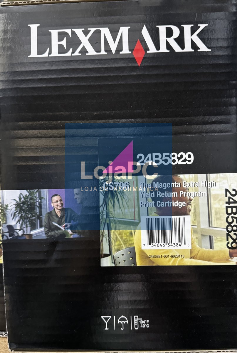 LEXMARK CS796x toner magenta standard capacity 18.000 pages 1-pack Return Programme