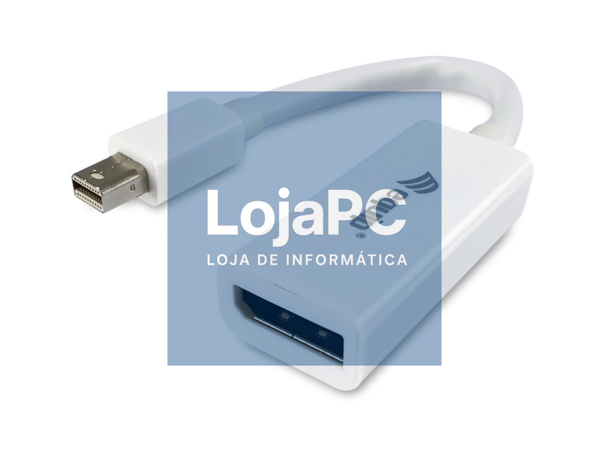 Equip Mini DisplayPort to DisplayPort adapter,White