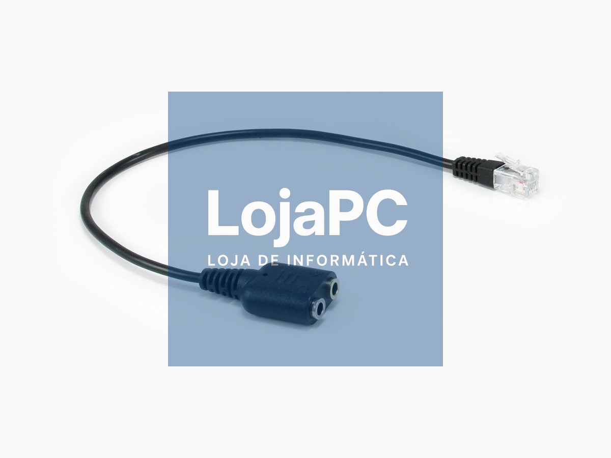 Equip RJ9 to 3.5mm Headset Audio Adapter