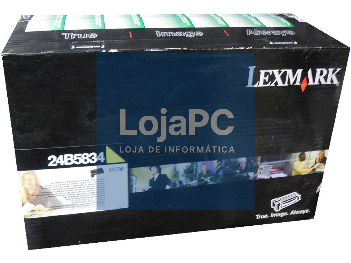 LEXMARK XS796x toner yellow standard capacity 18.000 pages 1-pack Return Programme