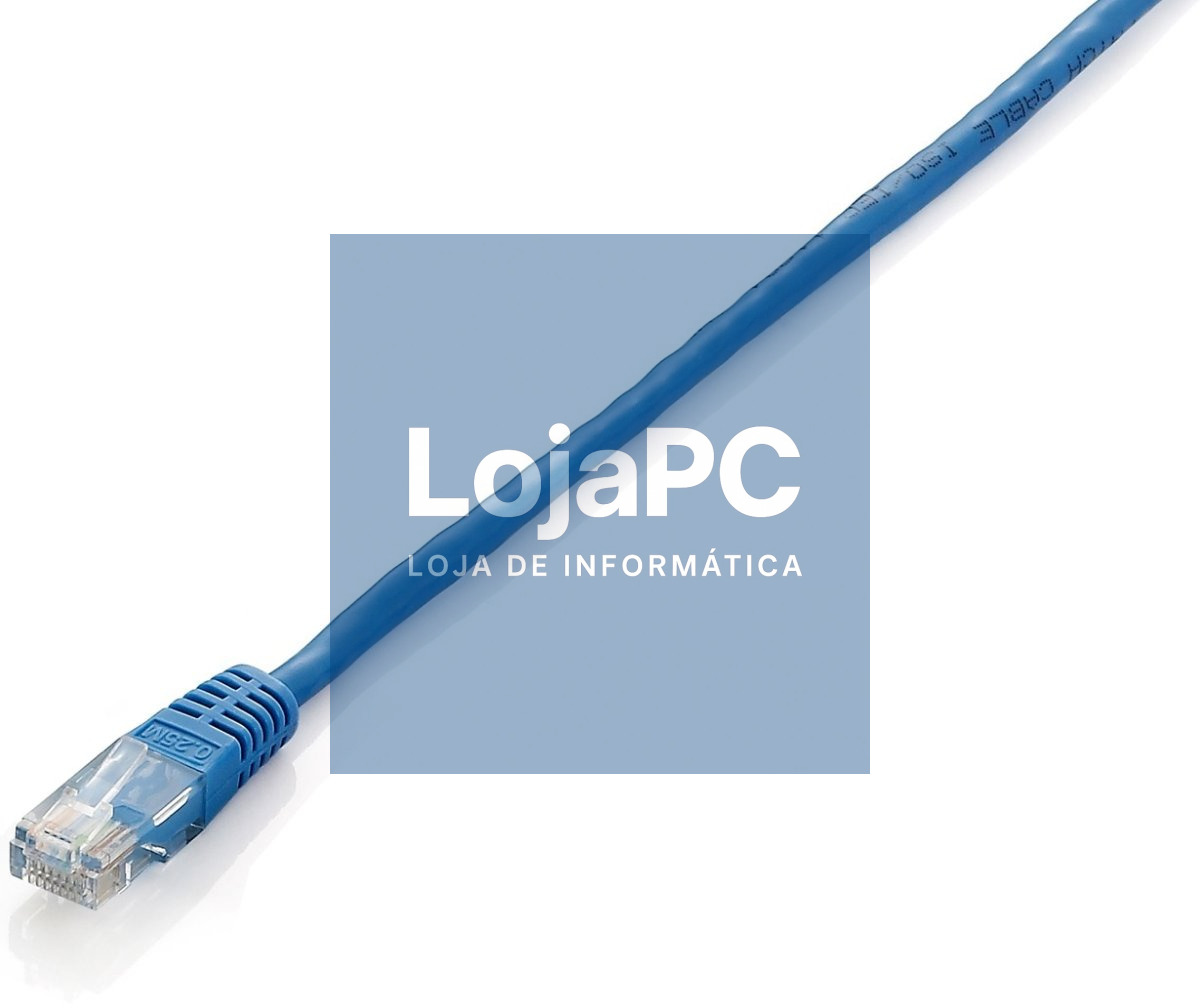 Equip Patch Cable U/UTP C6 - 1,0M BLUE