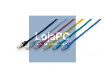 Equip Cabo de Rede UTP CAT6 3,0 M - Amarelo