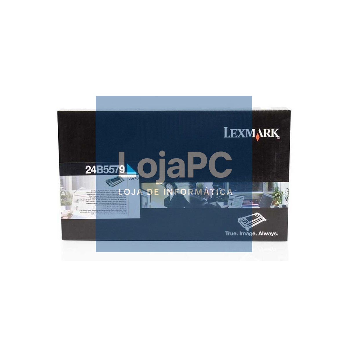 LEXMARK CS748DE toner cartridge cyan 10.000 pages return program