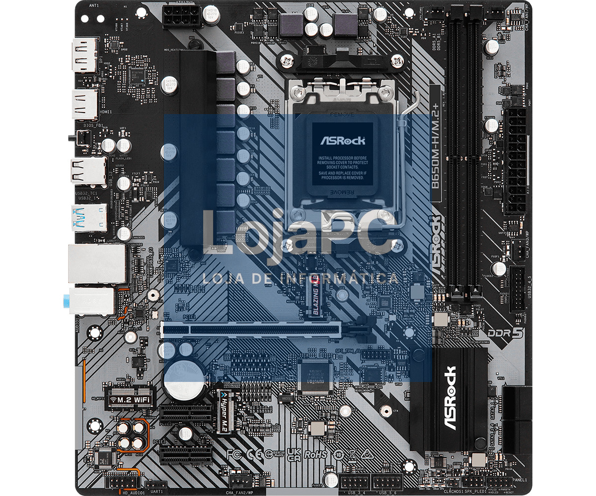 ASRock B650M-H/M.2+ - AM5, 2DDR5
