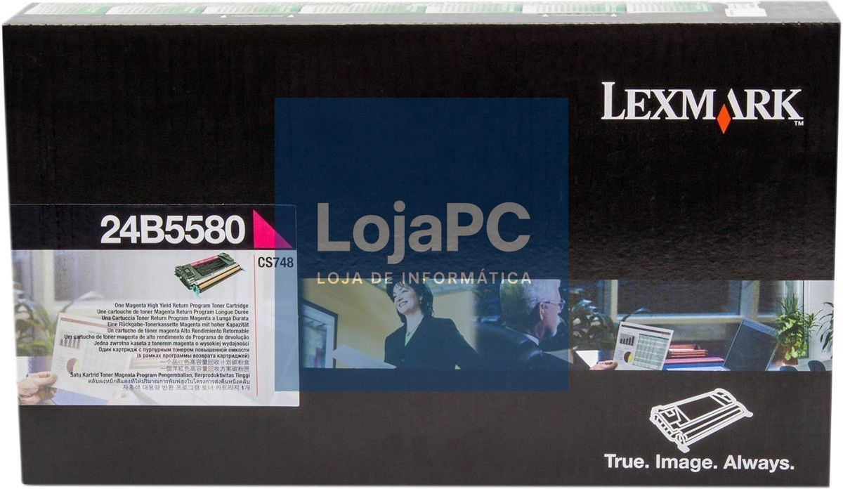 LEXMARK CS748DE toner cartridge magenta 10.000 pages return program