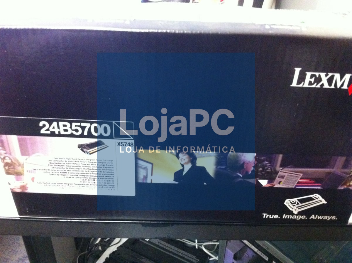LEXMARK XS748de toner cartridge black 12.000 pages return programme