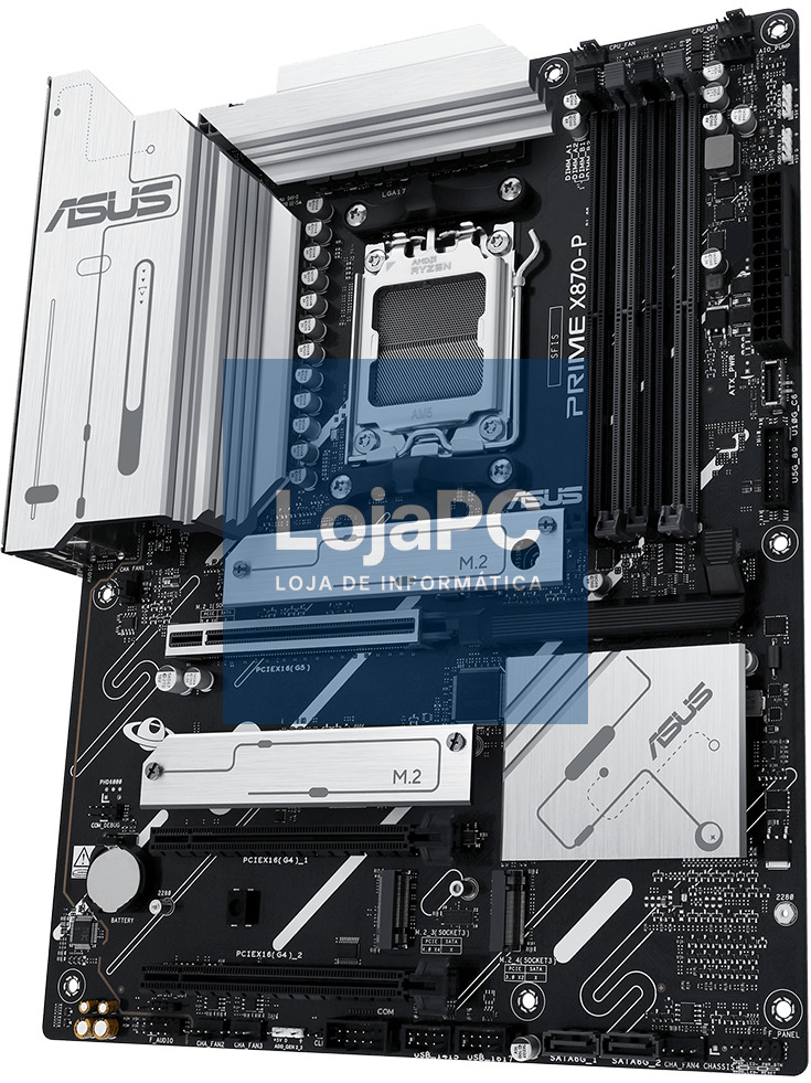Asus PRIME X870-P, AM5, X870, USB4, AURA
