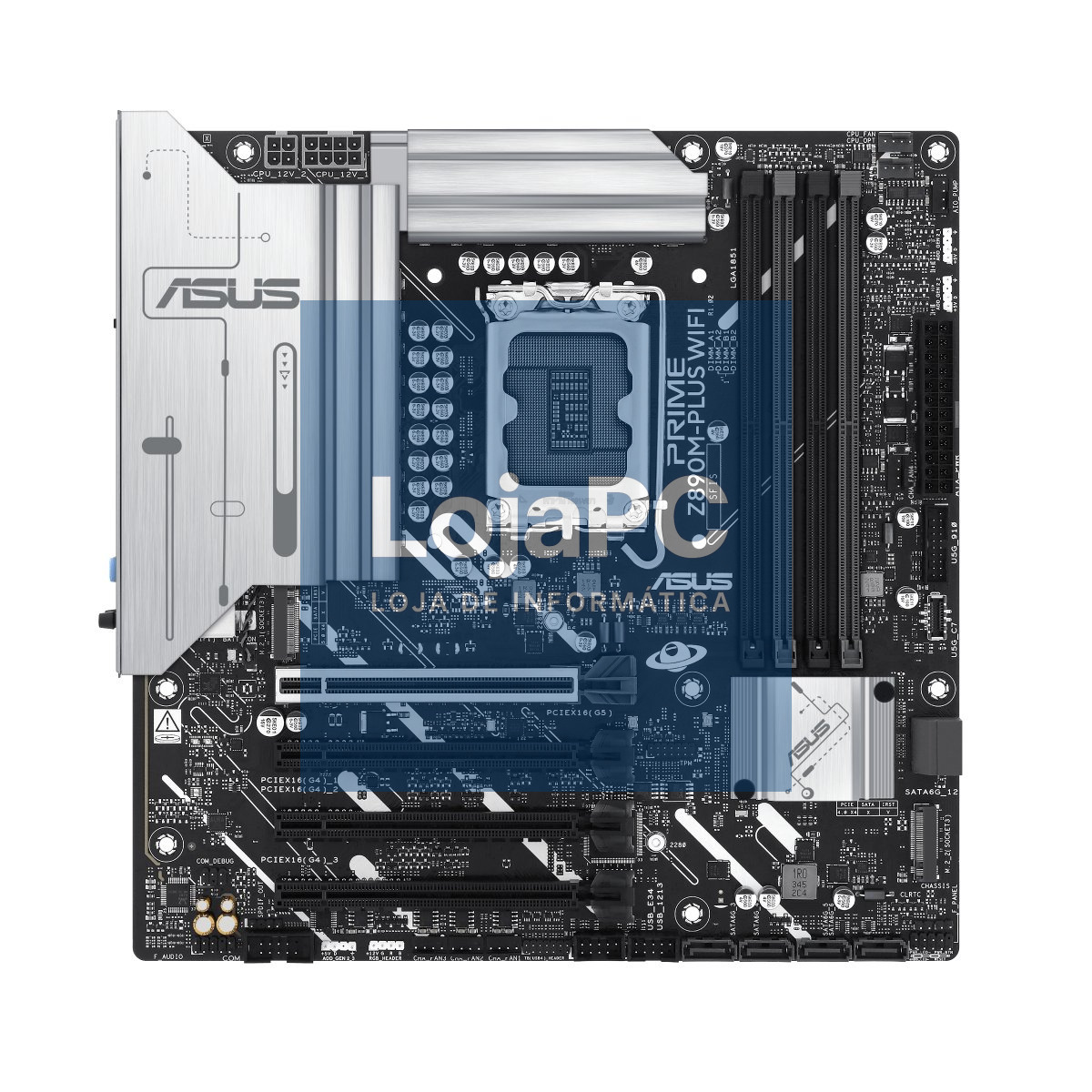 Asus PRIME Z890M-PLUS WIFI, LGA1851,Z890,USB 20GBPS,MB
