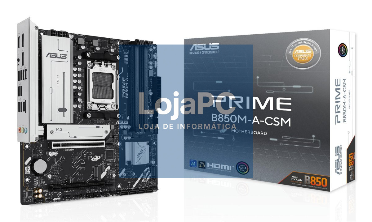 Asus PRIME B850M-A-CSM/SOCKET AM5,B850,USB10G,MB