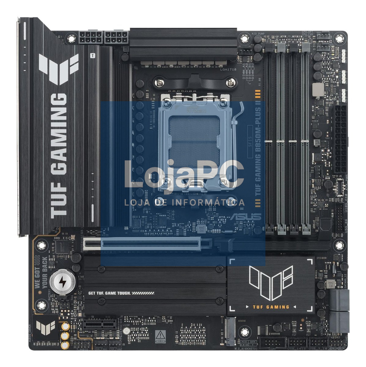 Asus TUF GAMING B850M-PLUS II/AM5, B850, USB20G, AURA,MB