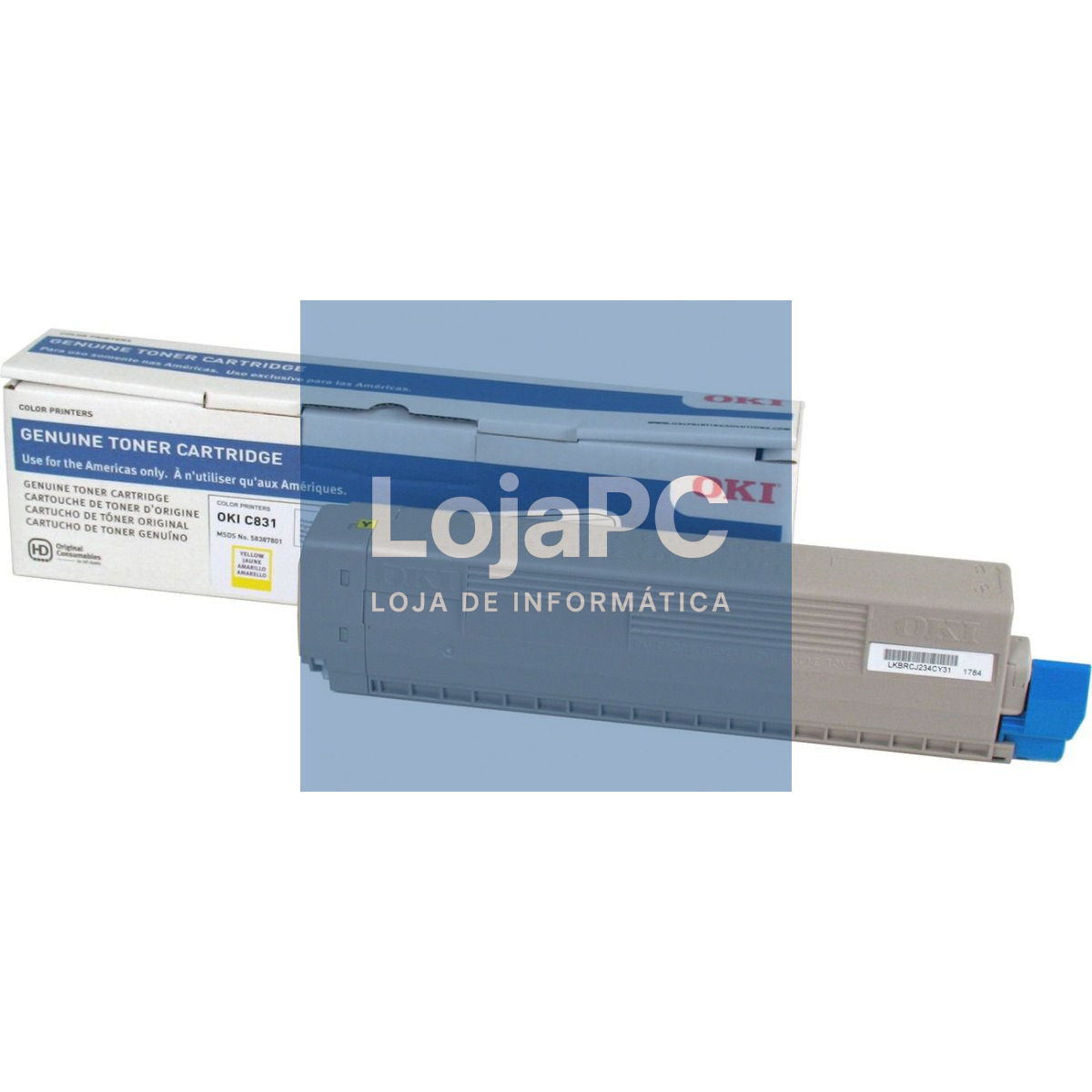 Toner OKI Amarelo 10k - ES8431/ES8441