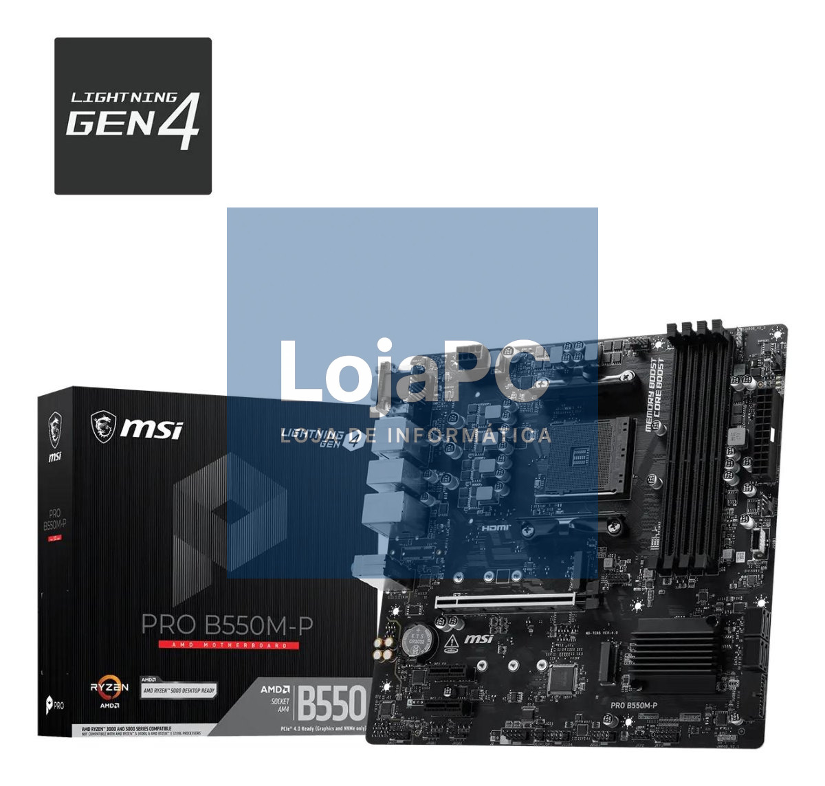 MSI PRO B550M-P
