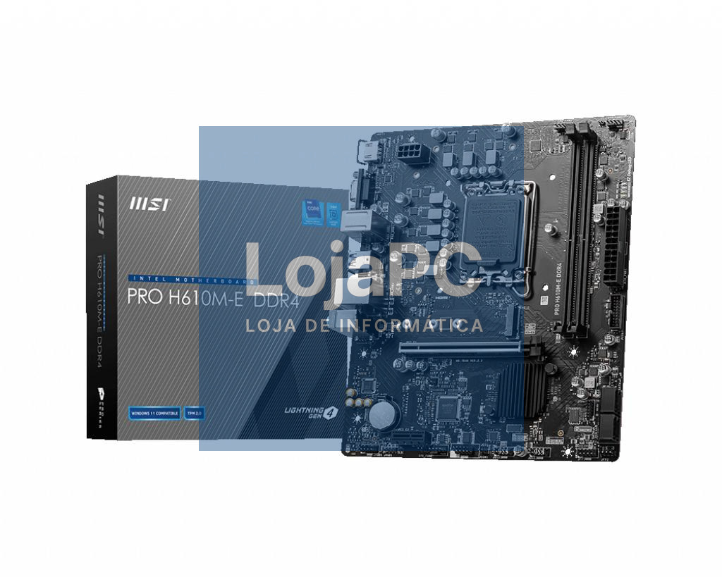 MSI PRO H610M-E DDR4